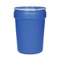 Poly Spill Containment Drums (30 Gallon Lab Pack W/ Metal Lever Ring - Blue)