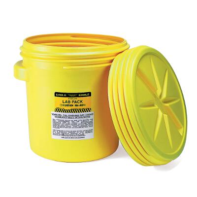 Poly Spill Containment Drums (20 Gallon Lab Pack W/ Screw Lid)