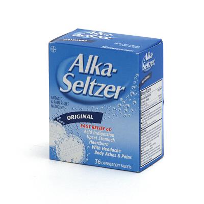 Alka-Seltzer (36/Box)