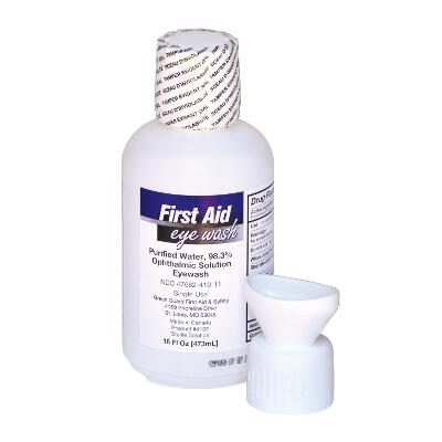 Eye Wash Solutions (16oz Bottle)