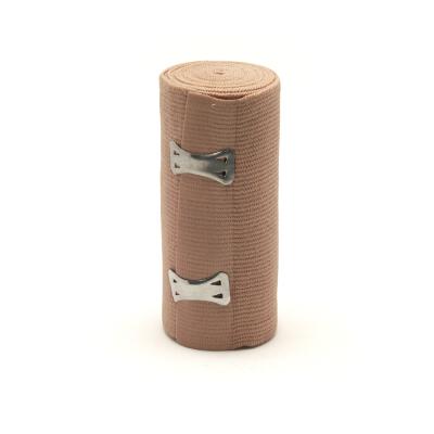 Elastic Bandage W/ Clips (4")