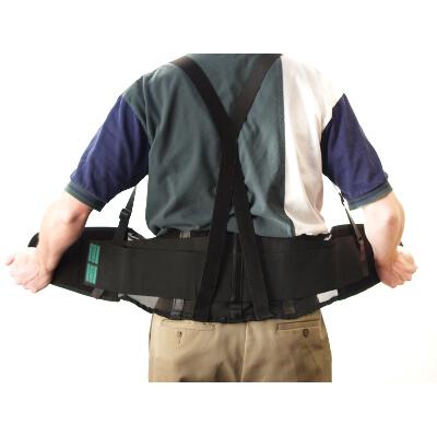 Back Support W/ Suspenders (Large)