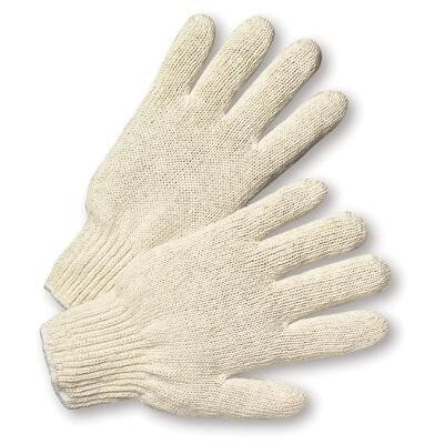 Standard String Knit Poly/Cotton Gloves (Men's)