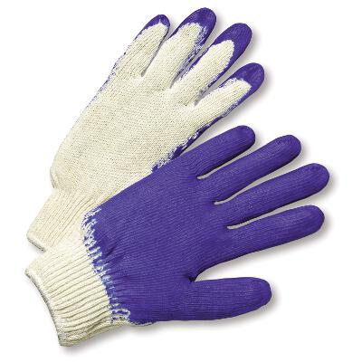 Latex Coated Knit Gloves (Large)