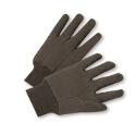 Standard Poly/Cotton Brown Jersey Gloves (Men's)