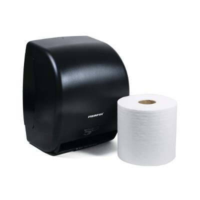 Black Touchless Towel Dispenser