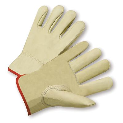 Select Grain Cowhide Leather Driver Gloves