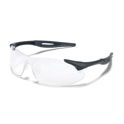 Inertia Safety Glasses (Black/Clear)