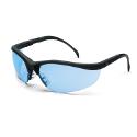 Klondike Safety Glasses (Black/Light Blue)