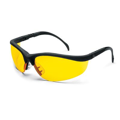 Klondike Safety Glasses (Black/Amber)